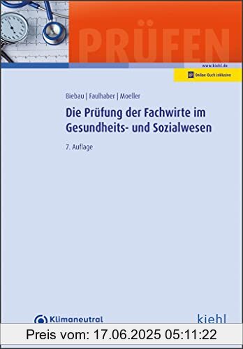 Binding : Taschenbuch, Edition : 7., aktualisierte Auflage. Online-Buch inklusive., Label : NWB Verlag, Publisher : NWB Verlag, medium : Taschenbuch, numberOfPages : 1184, publicationDate : 2023-01-18, authors : Ralf Biebau, Marcus Faulhaber, Dirk Moeller, ISBN : 3470637172