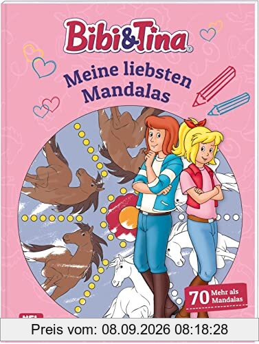 Bibi und Tina: Meine liebsten Mandalas: Kinderbeschäftigung ab 4 Jahren (Bibi & Tina)