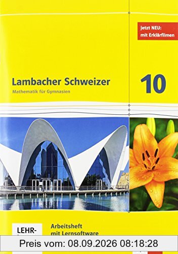 Lambacher Schweizer - Ausgabe für Baden-Württemberg / Arbeitsheft mit Lösungsheft und Lernsoftware 10. Schuljahr