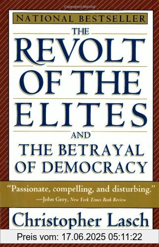 Binding : Taschenbuch, Edition : New edition, Label : W. W. Norton & Company, Publisher : W. W. Norton & Company, NumberOfItems : 1, medium : Taschenbuch, numberOfPages : 288, publicationDate : 1996-01-17, authors : Christopher Lasch, languages : english, ISBN : 0393313719