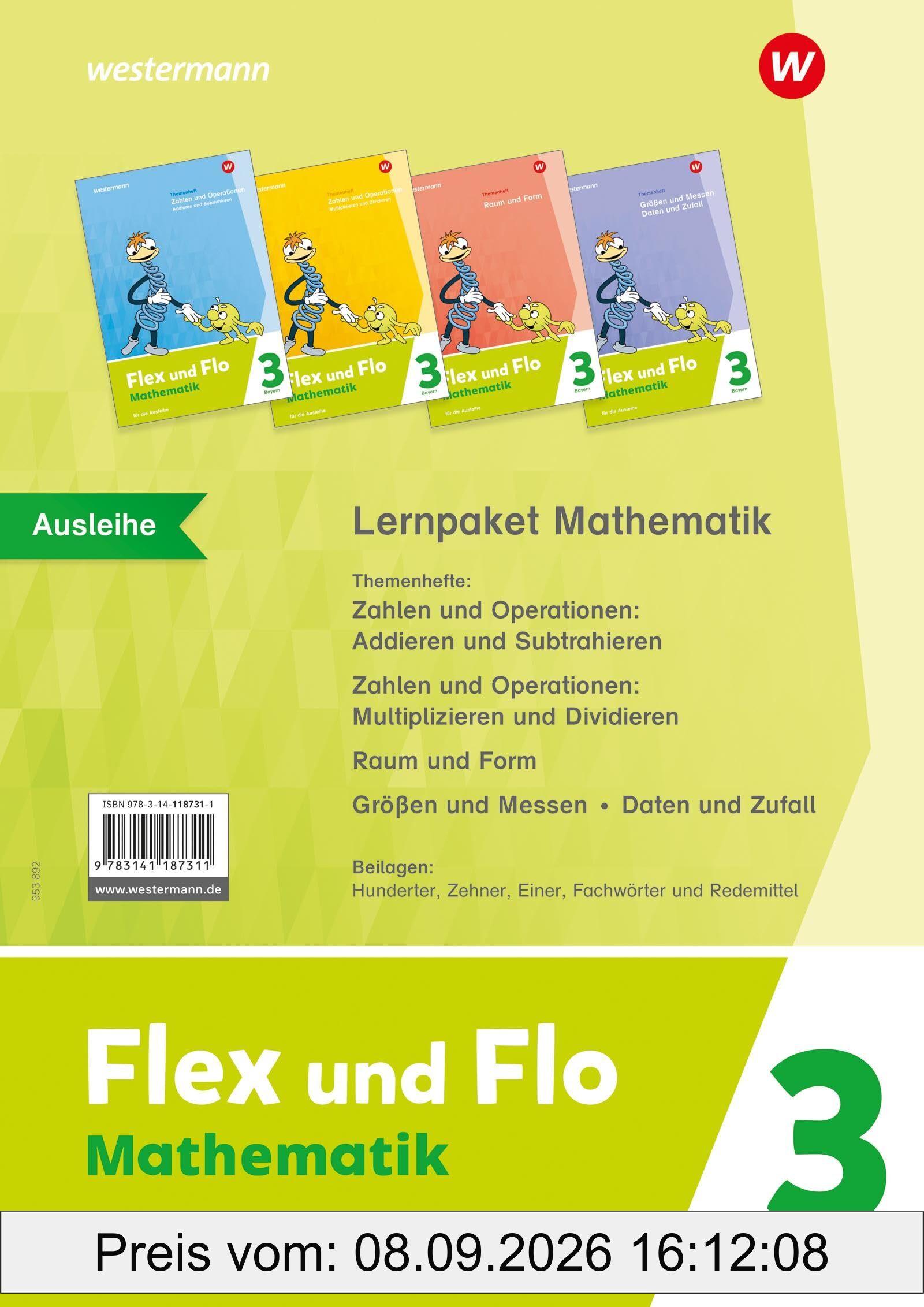 Flex und Flo - Ausgabe 2023 für Bayern: Lernpaket Mathematik 3 Für die Ausleihe