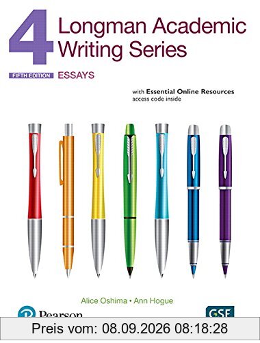 Longman Academic Writing Series 4 SB with Online Resources: Essays, with Essential Online Resources