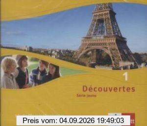 Découvertes 1. Dreifach-Audio-CD für Schüler und Lehrer Klasse 6: Série jaune (ab Klasse 6)