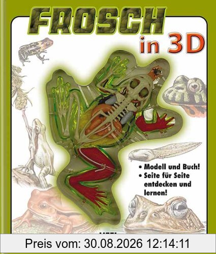 Frosch in 3D: Mit integriertem Kunststoff-Skelett