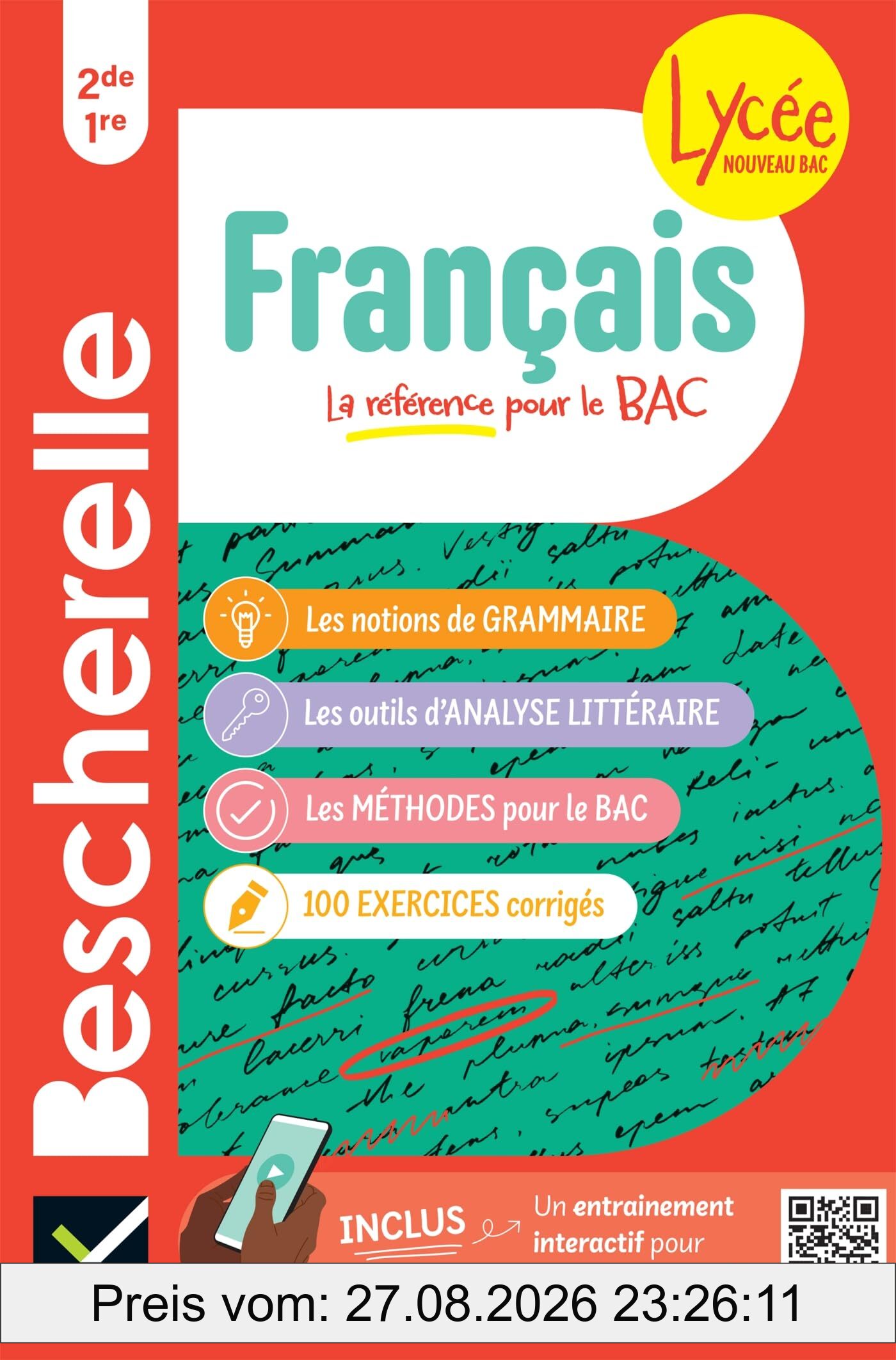 Bescherelle français lycée, 2de, 1re