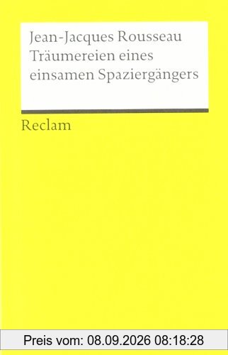 Träumereien eines einsamen Spaziergängers: Neuübersetzung