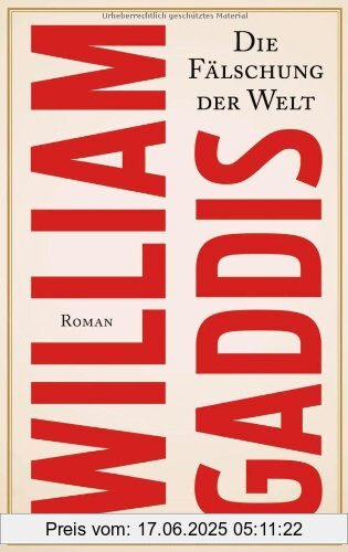 Binding : Gebundene Ausgabe, Label : Deutsche Verlags-Anstalt, Publisher : Deutsche Verlags-Anstalt, medium : Gebundene Ausgabe, numberOfPages : 1232, publicationDate : 2013-04-09, authors : William Gaddis, translators : Marcus Ingendaay, languages : german, ISBN : 3421045194
