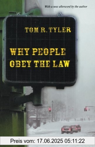 Binding : Taschenbuch, Edition : Revised ed., Label : Princeton University Press, Publisher : Princeton University Press, NumberOfItems : 1, medium : Taschenbuch, numberOfPages : 308, publicationDate : 2006-02-28, releaseDate : 2006-02-28, authors : Tyler, Tom R., ISBN : 0691126739