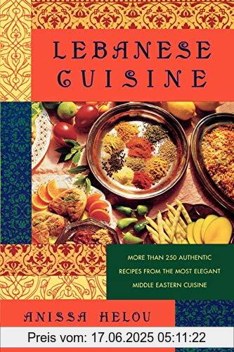Brand : St. Martin's Griffin, Binding : Taschenbuch, Label : St. Martins Press-3PL, Publisher : St. Martins Press-3PL, NumberOfItems : 1, PackageQuantity : 1, medium : Taschenbuch, numberOfPages : 258, publicationDate : 1998-08-26, releaseDate : 1998-07-01, authors : Anissa Helou, Helou, ISBN : 0312187351