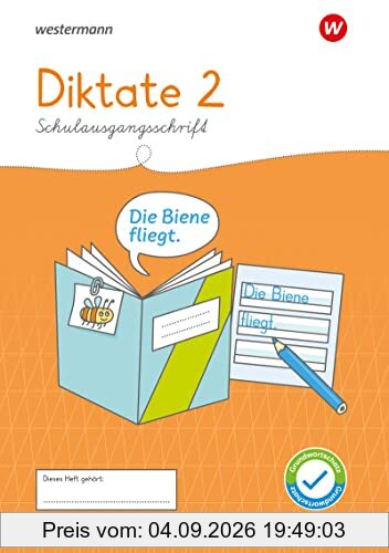Westermann Unterrichtsmaterialien Grundschule: Diktate Heft 2 SAS: Schulausgangsschrift (Westermann Unterrichtsmaterialien Grundschule: Für das Fach Deutsch)