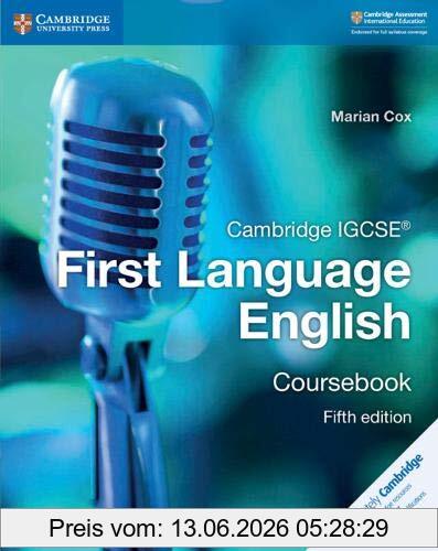 Marian Cox Cambridge Igcse® First Language English Coursebook (Cambridge International Igcse)