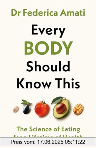 Binding : Taschenbuch, Label : Michael Joseph, Publisher : Michael Joseph, medium : Taschenbuch, numberOfPages : 320, publicationDate : 2024-04-25, releaseDate : 2024-04-25, authors : Amati, Dr Federica, ISBN : 0241663334