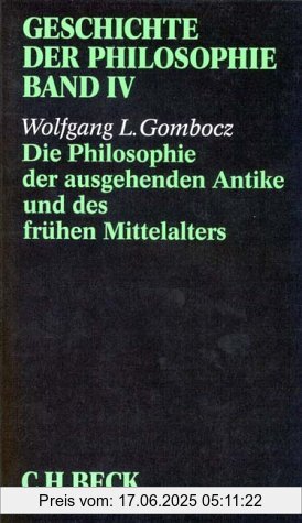 Binding : Broschiert, Edition : 1, Label : C.H.Beck, Publisher : C.H.Beck, medium : Broschiert, numberOfPages : 513, publicationDate : 1997-10-09, authors : Gombocz, Wolfgang L., languages : german, ISBN : 3406312683