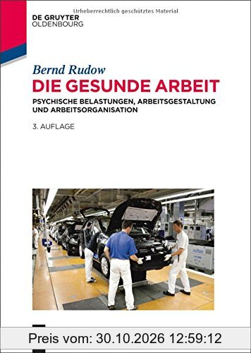 Die gesunde Arbeit: Psychische Belastungen, Arbeitsgestaltung und Arbeitsorganisation