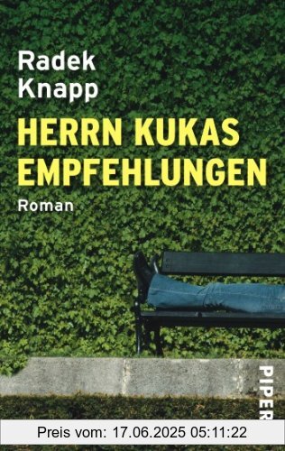 Binding : Taschenbuch, Label : Piper, Publisher : Piper, medium : Taschenbuch, numberOfPages : 256, publicationDate : 2007-09-01, authors : Radek Knapp, languages : german, ISBN : 3492233112