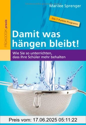 Binding : Broschiert, Edition : 1, Label : Beltz, Publisher : Beltz, medium : Broschiert, numberOfPages : 176, publicationDate : 2011-02-28, authors : Marilee Sprenger, languages : german, ISBN : 3407627173