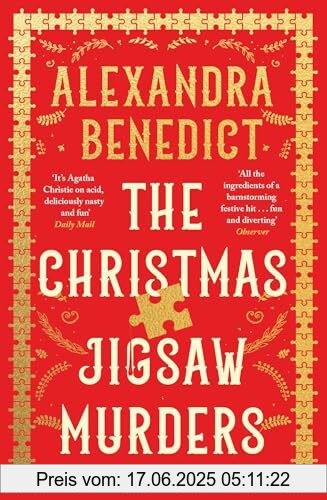 Brand : Simon & Schuster, Binding : paperback, Label : The Christmas Jigsaw Murders : The new deliciously dark Christmas cracker from the bestselling author of Murder on the Christmas Express, medium : paperback, numberOfPages : 342, publicationDate : 2024-10-24, releaseDate : 2024-10-24, languages : english, ISBN : 1398525405