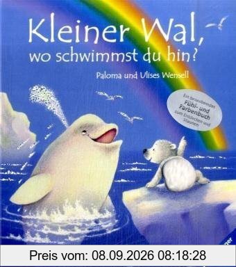 Kleiner Wal, wo schwimmst du hin?: Fühlbuch