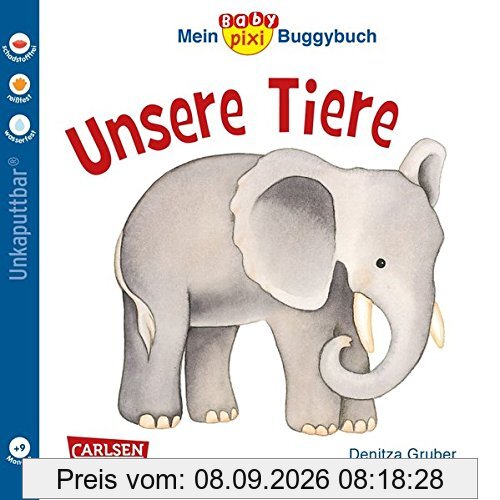 Baby Pixi 44: Mein Baby-Pixi Buggybuch: Unsere Tiere