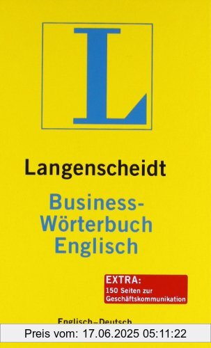 Brand : Langenscheidt, Binding : Gebundene Ausgabe, Label : Langenscheidt, Publisher : Langenscheidt, NumberOfItems : 1, PackageQuantity : 1, Feature : Ausführung : 1.440 Seiten, medium : Gebundene Ausgabe, numberOfPages : 1440, publicationDate : 2008-10-07, releaseDate : 2008-10-07, publishers : Langenscheidt, Redaktion von, languages : german, english, ISBN : 3468061226
