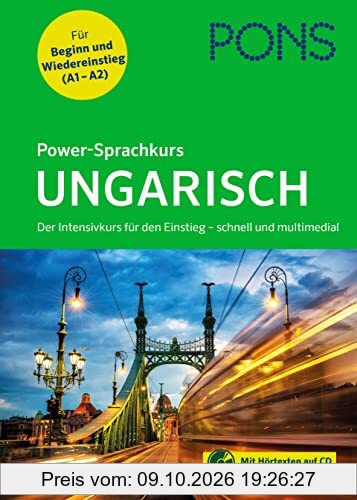 PONS Power-Sprachkurs Ungarisch: Ungarsch lernen schnell und multimedial mit MP3-Download und MP3-CD