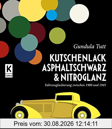 Kutschenlack, Asphaltschwarz & Nitroglanz