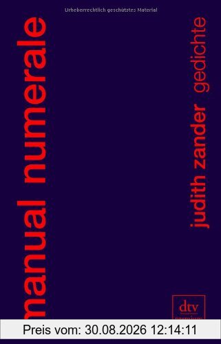 manual numerale: Gedichte