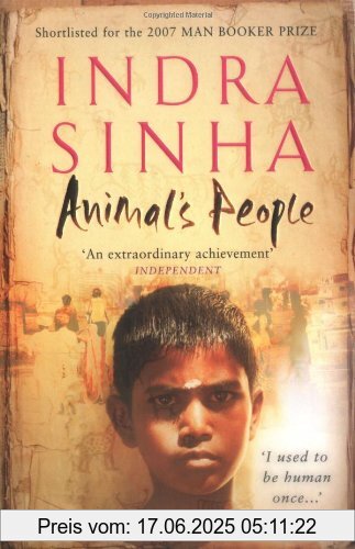 Binding : Taschenbuch, Label : Pocket Books, Publisher : Pocket Books, NumberOfItems : 1, medium : Taschenbuch, numberOfPages : 374, publicationDate : 2008-02-04, authors : Indra Sinha, languages : english, ISBN : 1416526277