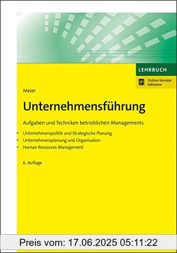 Binding : Taschenbuch, Edition : 6., vollständig überarbeitete und erweiterte, Label : NWB Verlag, Publisher : NWB Verlag, medium : Taschenbuch, numberOfPages : 285, publicationDate : 2019-08-26, authors : Harald Meier, ISBN : 3482489661