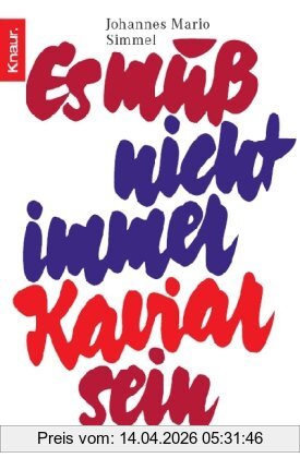 Droemer Knaur Es Mub Nicht Immer Kaviar Buch