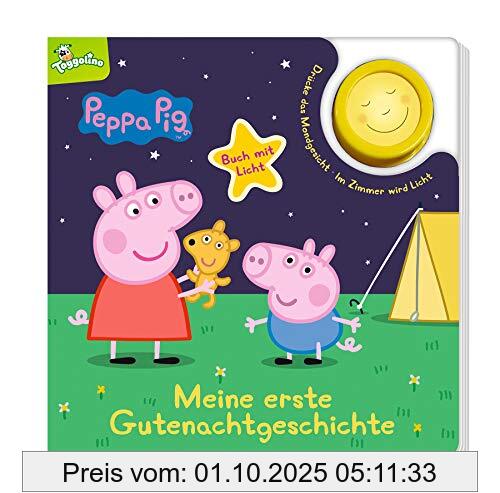 Peppa Pig: Meine erste Gutenachtgeschichte: Pappbilderbuch mit Licht