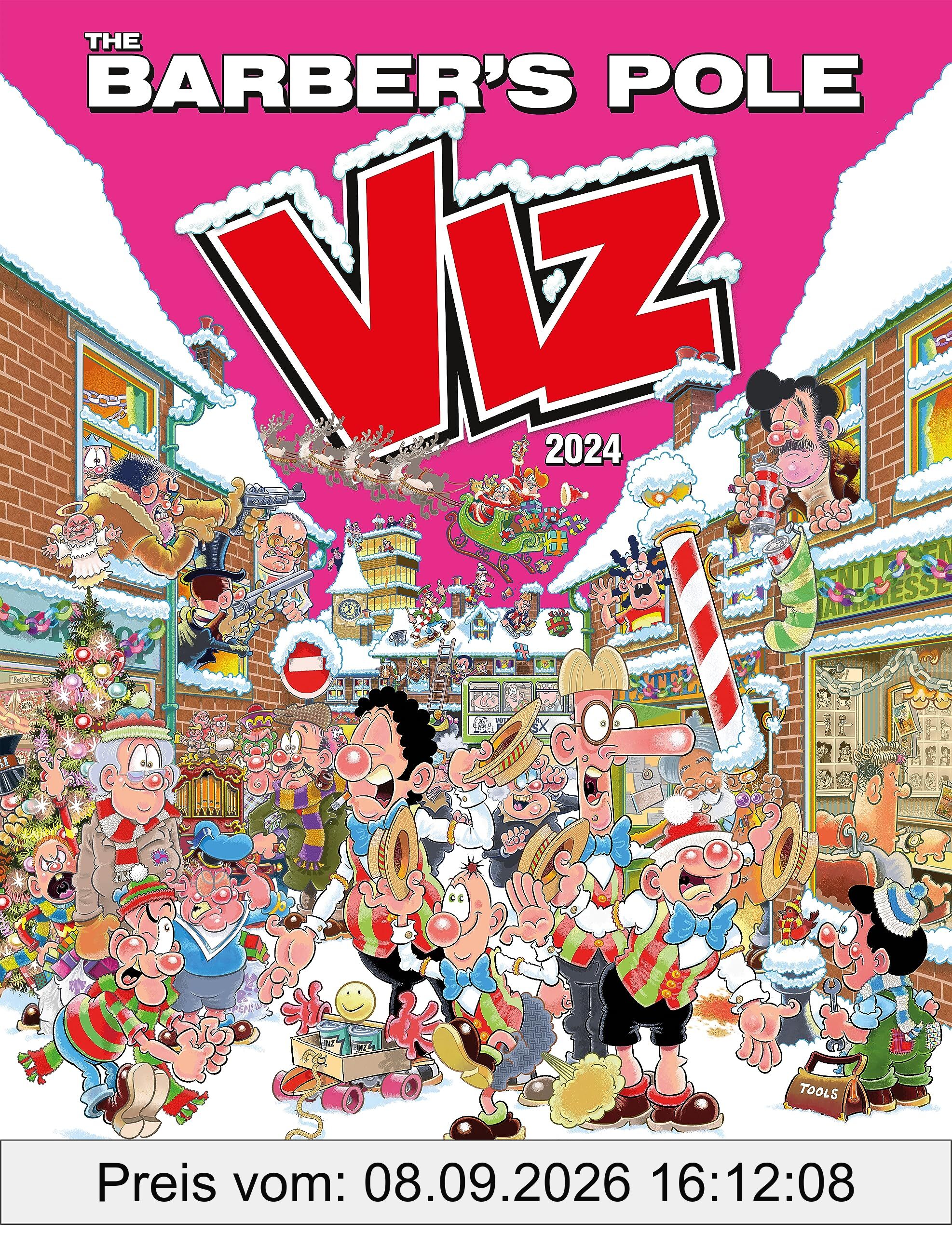 Viz Annual 2024: The Barber's Pole: A Heap of Clippings Swept Up from Issues 302-311