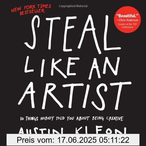 Binding : Taschenbuch, Label : Workman Publishing, Publisher : Workman Publishing, NumberOfItems : 1, medium : Taschenbuch, numberOfPages : 140, publicationDate : 2012-03-20, authors : Austin Kleon, languages : english, ISBN : 0761169253