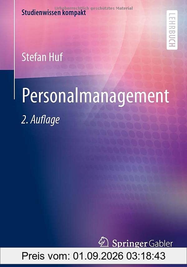 Personalmanagement (Studienwissen kompakt)