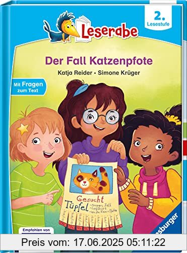 Binding : Gebundene Ausgabe, Edition : 1, Label : Ravensburger Verlag GmbH, Publisher : Ravensburger Verlag GmbH, medium : Gebundene Ausgabe, numberOfPages : 48, publicationDate : 2023-06-01, authors : Katja Reider, ISBN : 3473462888