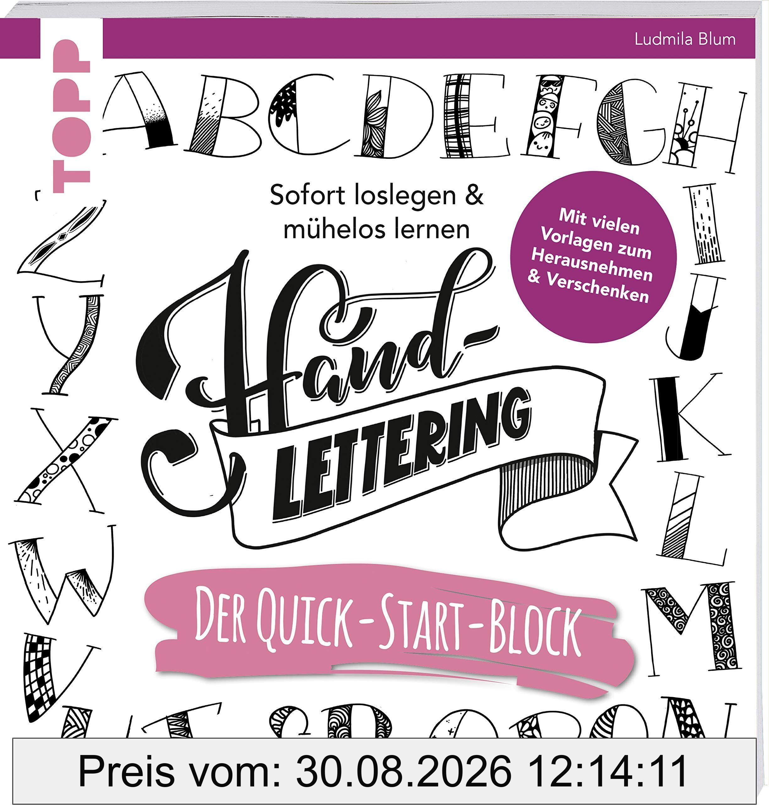 Handlettering. Der Quick-Start-Block