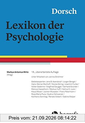 Dorsch - Lexikon der Psychologie