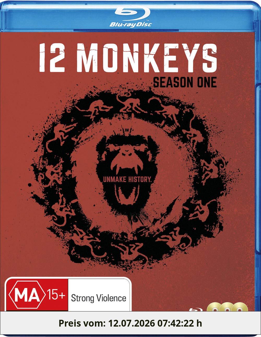 12 Monkeys Season 1 - Blu-Ray [Region B] [Blu-Ray]