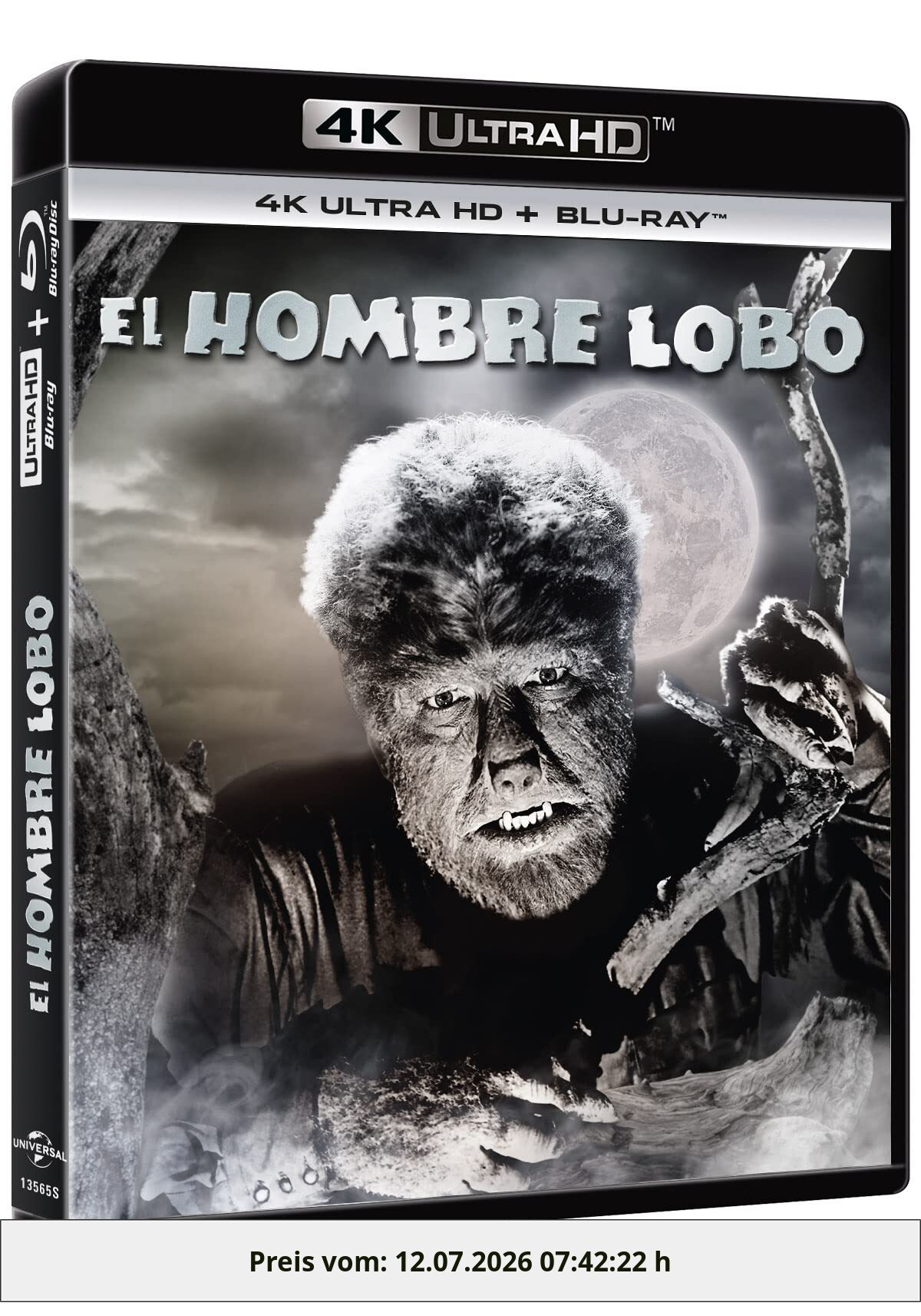 El Hombre Lobo (4K Uhd+Bd) - Bd