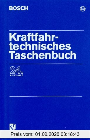 Bosch Kraftfahrtechnisches Taschenbuch.
