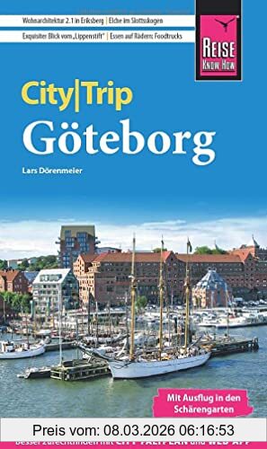 Lars Dörenmeier Reise Know-How CityTrip Göteborg, Reiseführer Mit Stadtplan Und Kostenloser Web-App