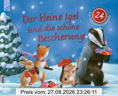 Der kleine Igel und die schöne Bescherung: Ein Adventsbilderbuch