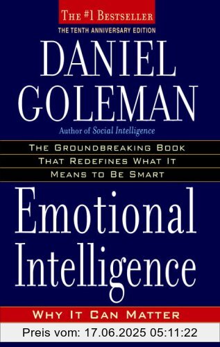 Binding : Taschenbuch, Edition : Anniversary., Label : Bantam, Publisher : Bantam, NumberOfItems : 1, medium : Taschenbuch, numberOfPages : 384, publicationDate : 2005-09-27, releaseDate : 2005-09-27, authors : Daniel Goleman, languages : english, ISBN : 055338371X