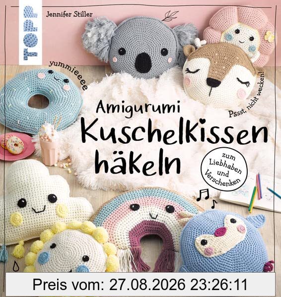 Amigurumi Kuschelkissen häkeln: zum Liebhaben und Verschenken