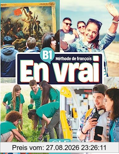 En vrai, méthode de français B1