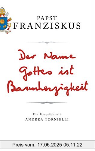 Binding : Gebundene Ausgabe, Edition : 4, Label : Kösel-Verlag, Publisher : Kösel-Verlag, medium : Gebundene Ausgabe, numberOfPages : 128, publicationDate : 2015-12-21, releaseDate : 2016-01-12, authors : Papst Franziskus, languages : german, ISBN : 3466371732