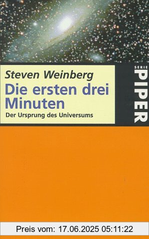 Binding : Taschenbuch, Label : Piper, Publisher : Piper, medium : Taschenbuch, numberOfPages : 208, publicationDate : 1997-01-01, authors : Steven Weinberg, translators : Friedrich Griese, languages : german, ISBN : 3492224784