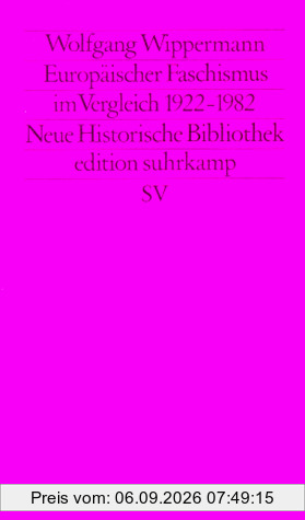 Europäischer Faschismus im Vergleich (1922-1982)