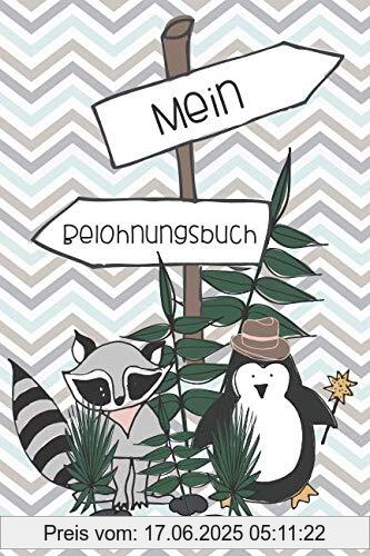 Binding : paperback, Label : Mein Belohnungsbuch : Sammelheft für meine Belohnungspunkte - Sammelalbum für Kinder - Pinguin grau - Geschenkbuch – 120 Seiten - ca. DIN A5, medium : paperback, numberOfPages : 120, publicationDate : 2019-04-29, languages : german, ISBN : 1096273454