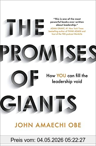 John Amaechi The Promises Of Giants, How You Can Fill The Leadership Void